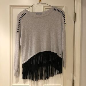 Fringe sweater